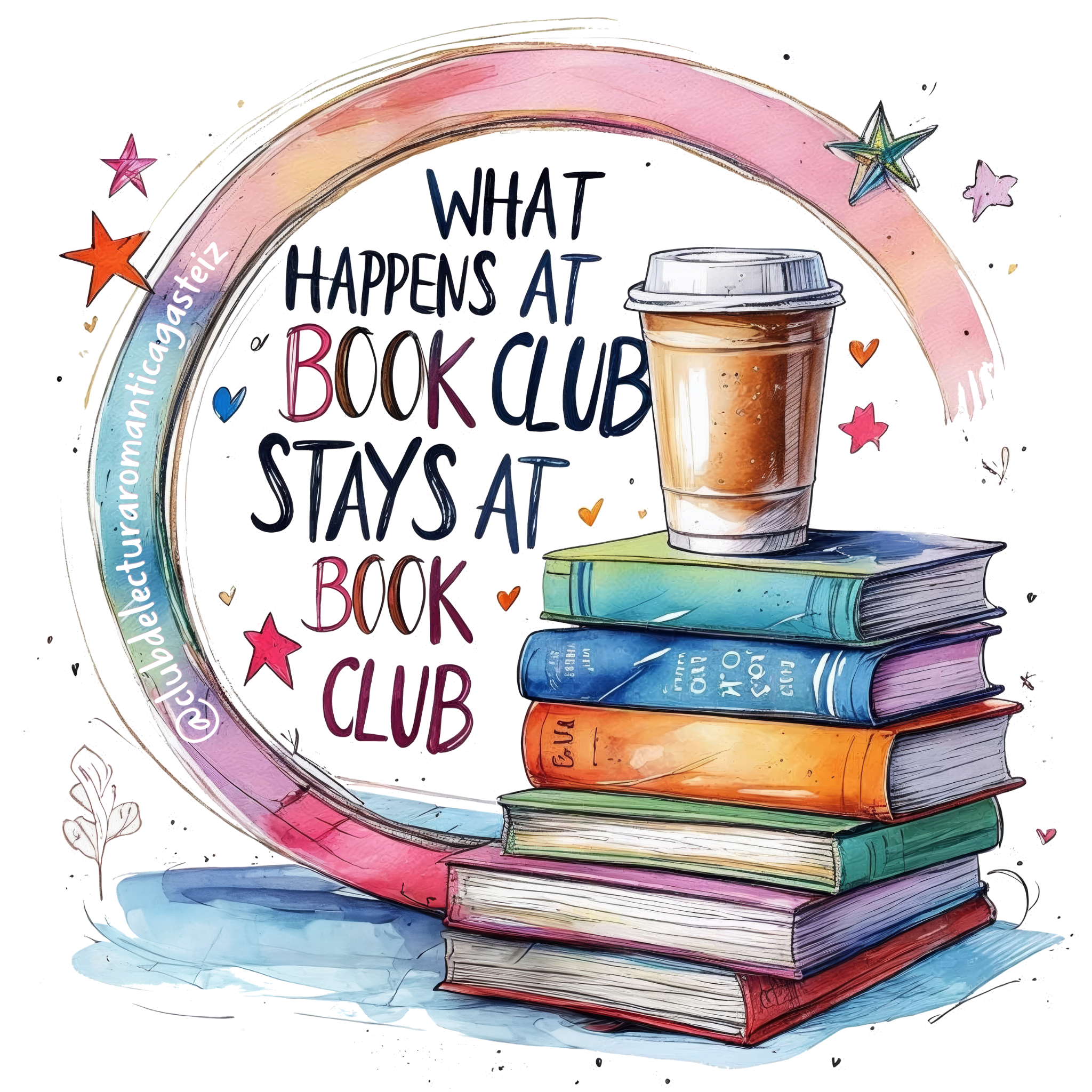 Logo del Club de lectura romántica Gasteiz