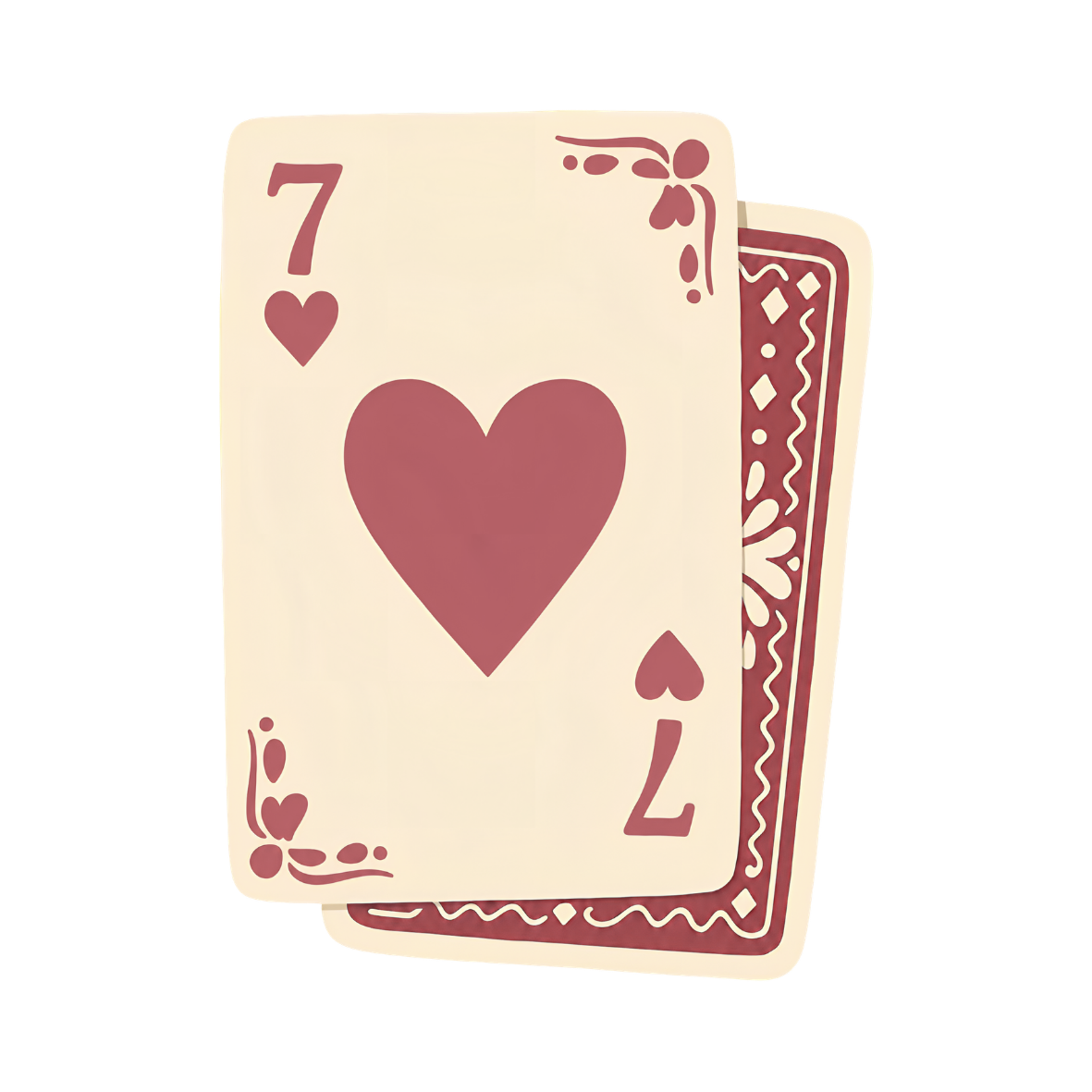 Ilustración de cartas de tarot para los tests de la web