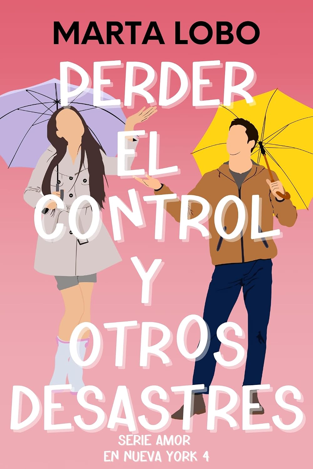 Portada de "Perder el control y otros desastres", novela de Marta Lobo