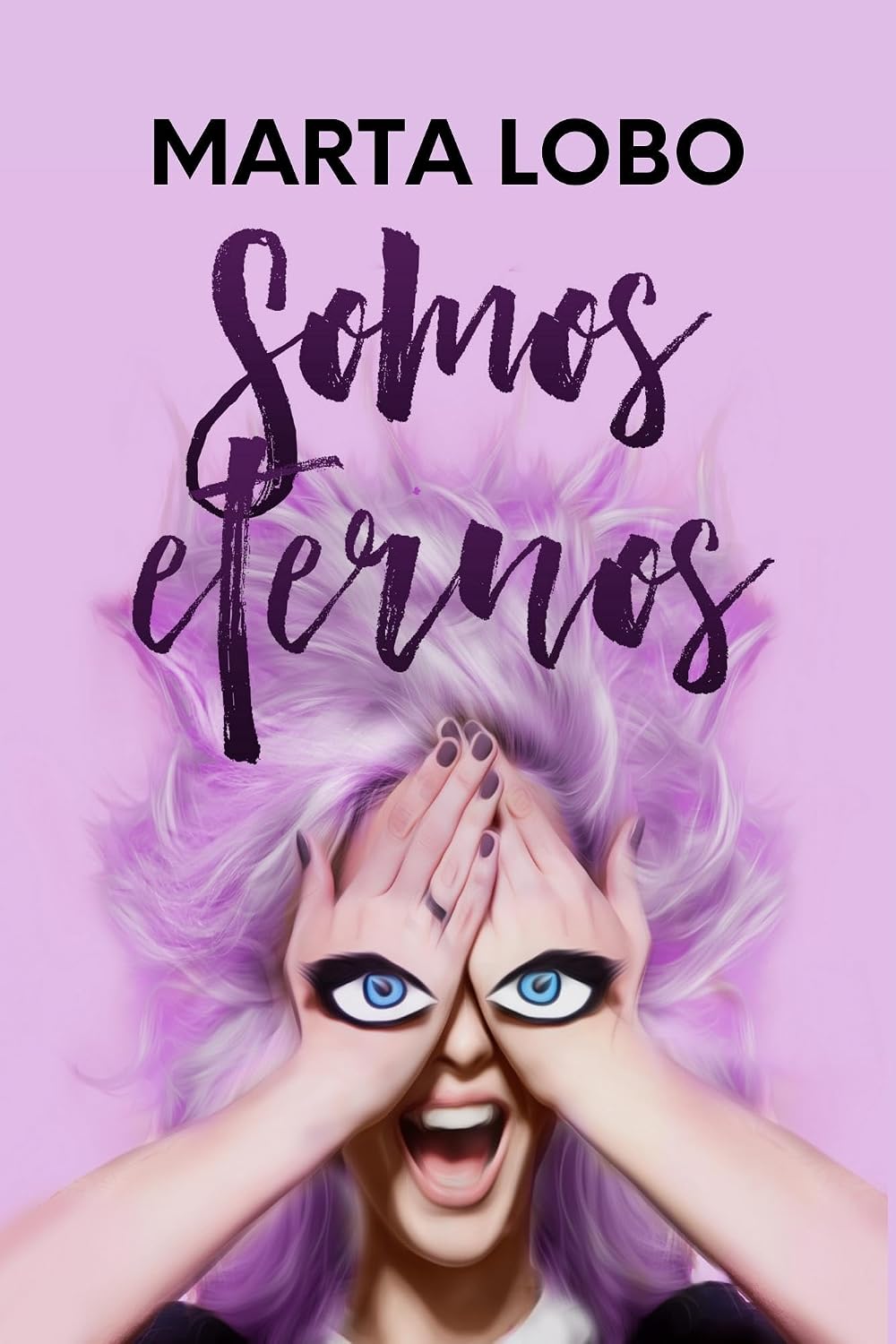 Portada de "Somos eternos", novela de Marta Lobo