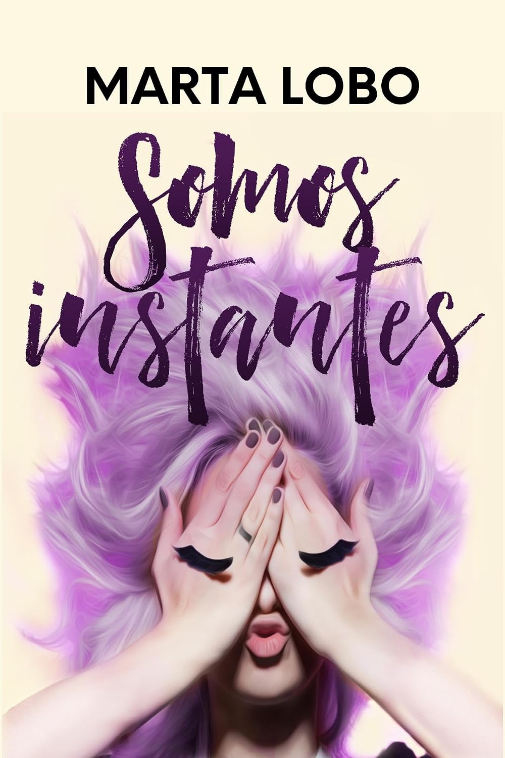 Portada de "Somos instantes", novela de Marta Lobo