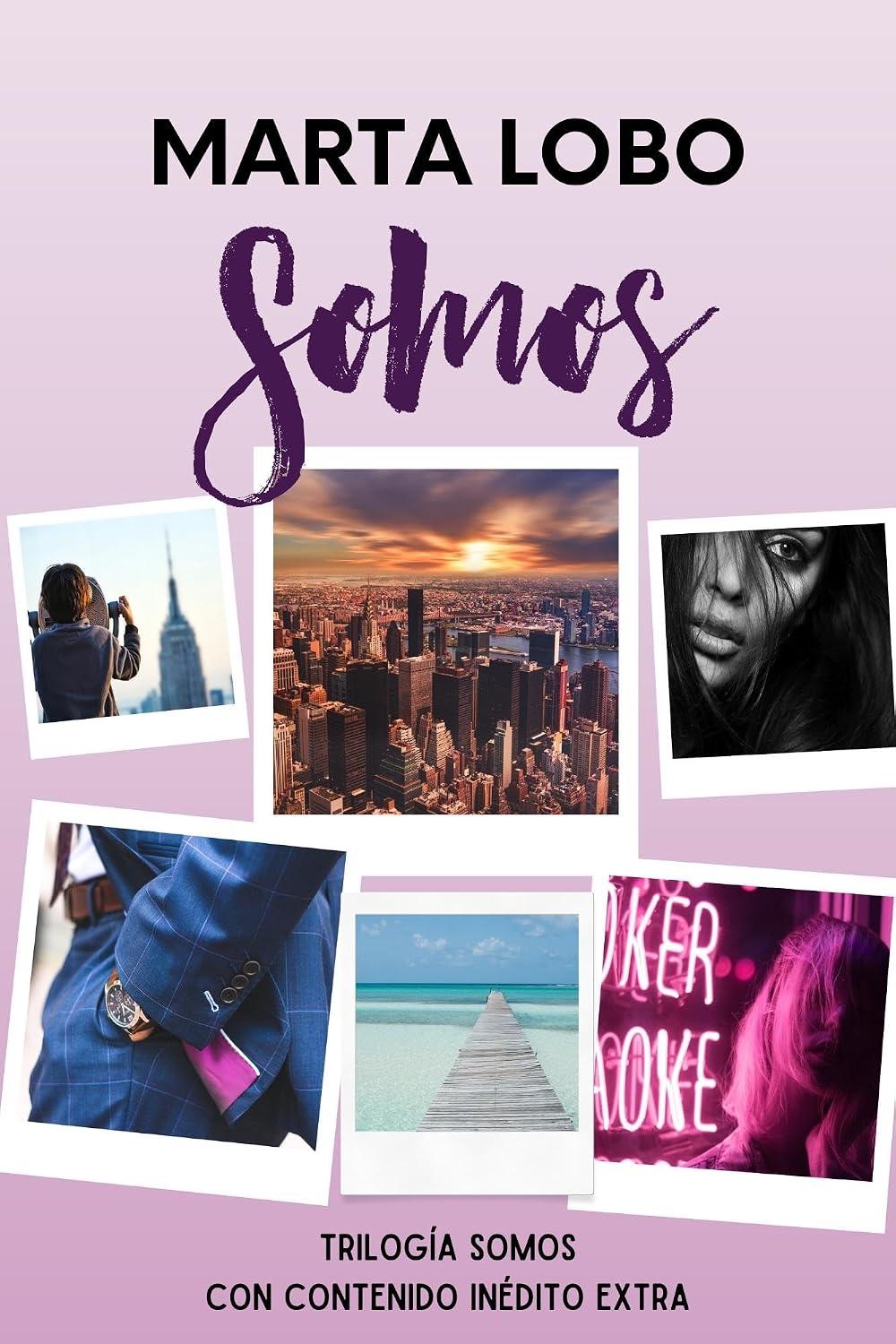 Portada de "Somos", novela de Marta Lobo